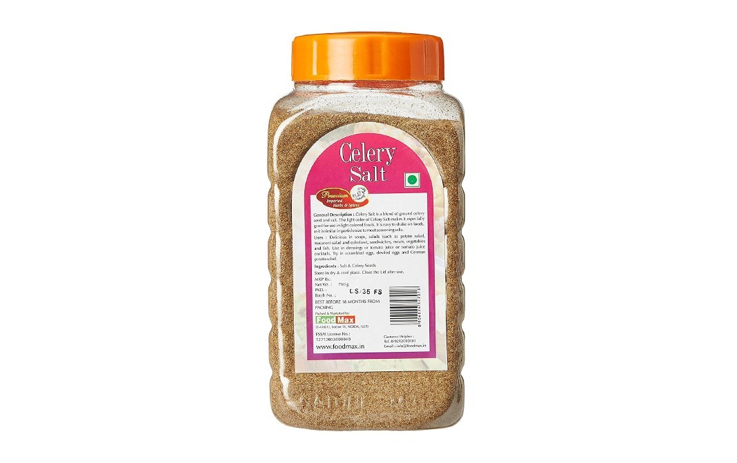 NatureSmith Celery Salt    Plastic Jar  750 grams